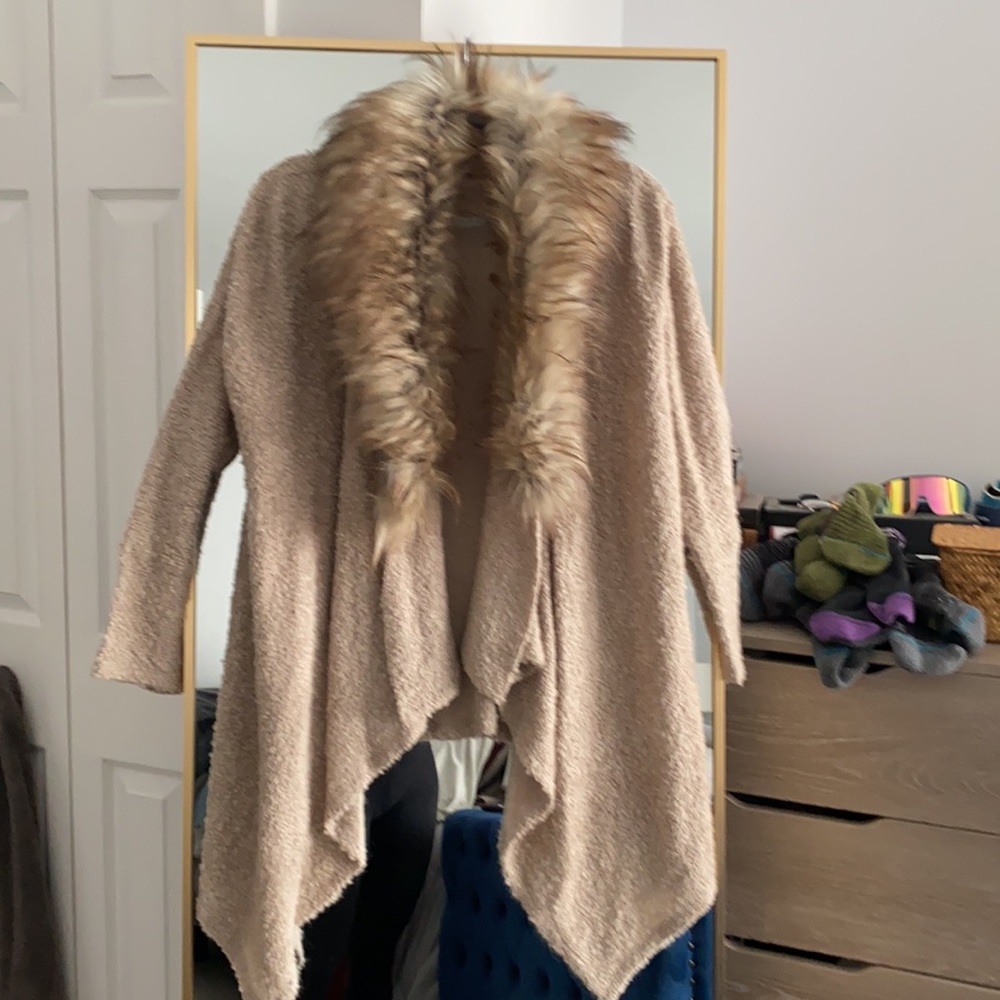 Thml Fur Cardigan